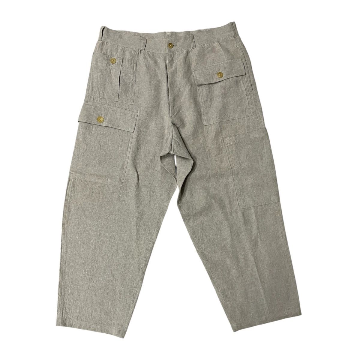 Yohji Yamamoto YOHJI YAMAMOTO MULTIPOCKET BAGGY CARGO PANT GOOD CONDITION Size US 33 - 2 Thumbnail