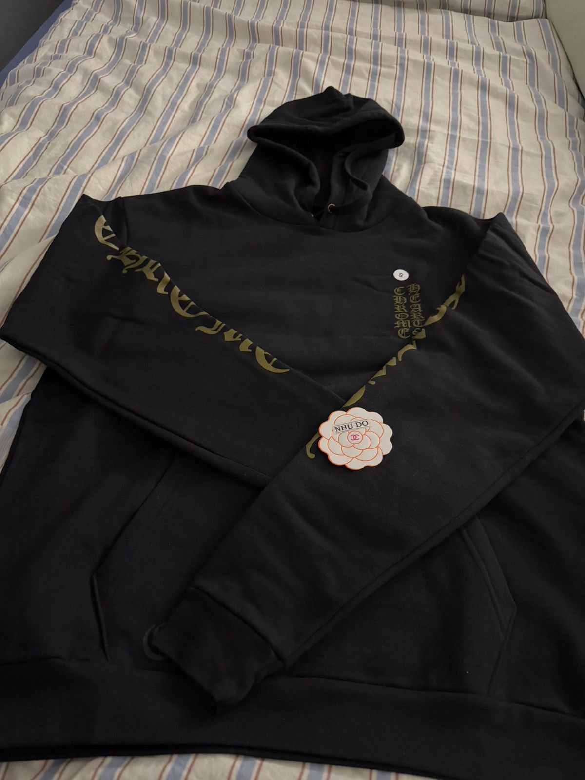 Chrome Hearts - size Small - brand new - Brown verticle logo