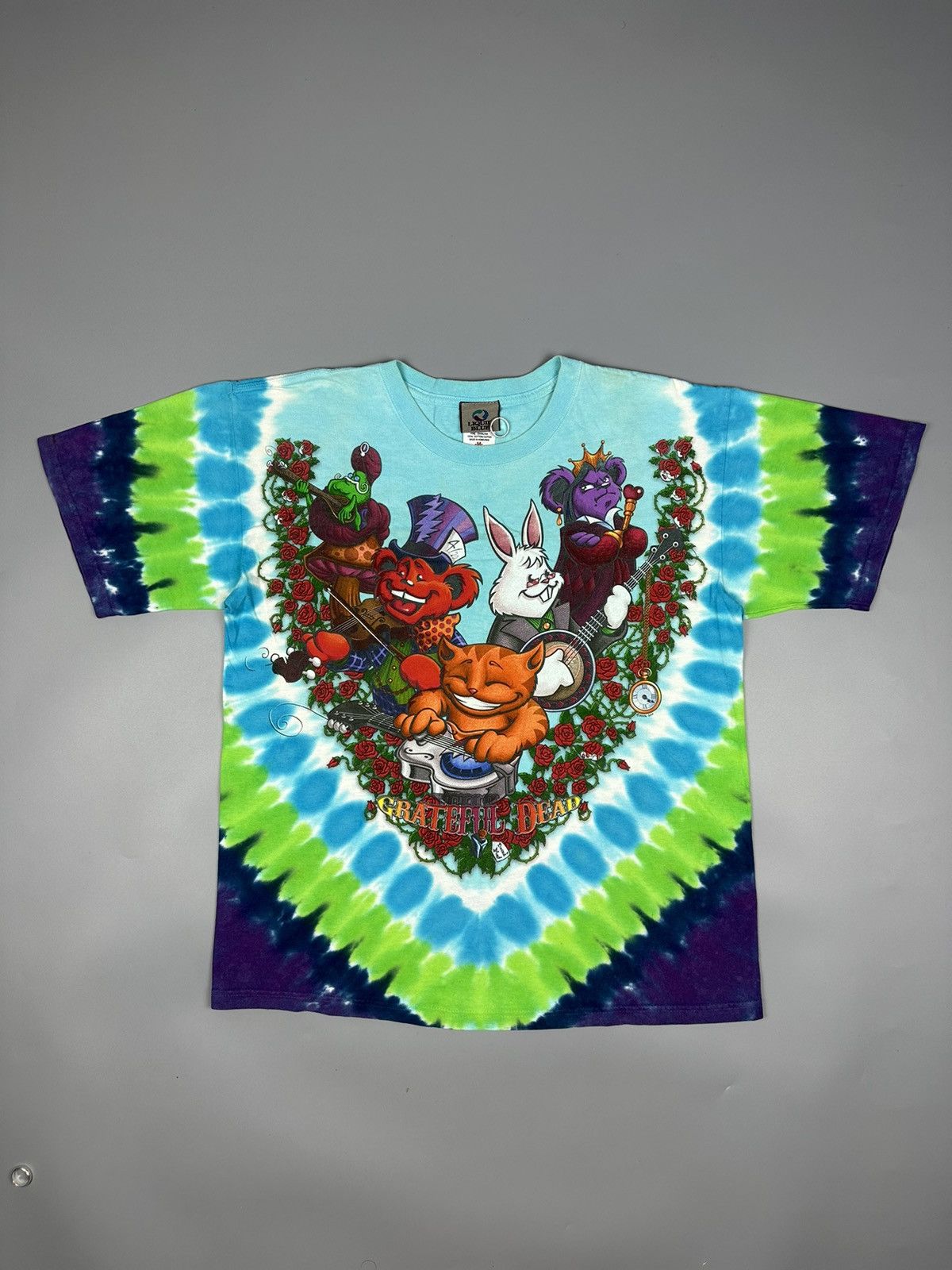 Grateful Dead × Liquid Blue Vintage Liquid Blue Grateful Dead Wonderland Jam-band Tees Size US M / EU 48-50 / 2 - 1 Thumbnail
