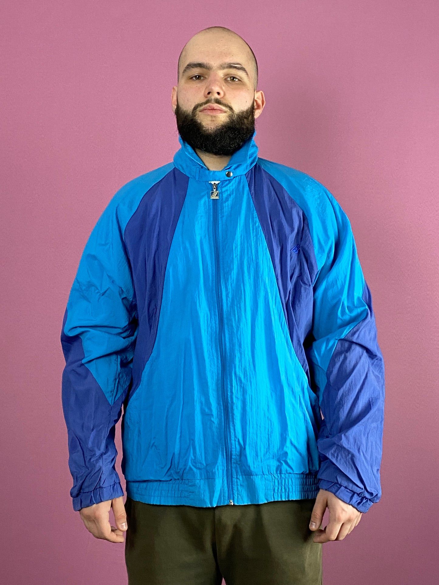 Vintage 90s Racanor Vintage Men's Windbreaker Jacket - XL Size US XL / EU 56 / 4 - 2 Thumbnail