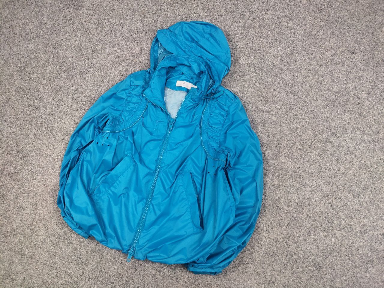 Adidas × Stella McCartney Adidas x Stella Mccartney Oversized Light Zip Hoodie Jacket Size XS / US 0-2 / IT 36-38 - 3 Thumbnail