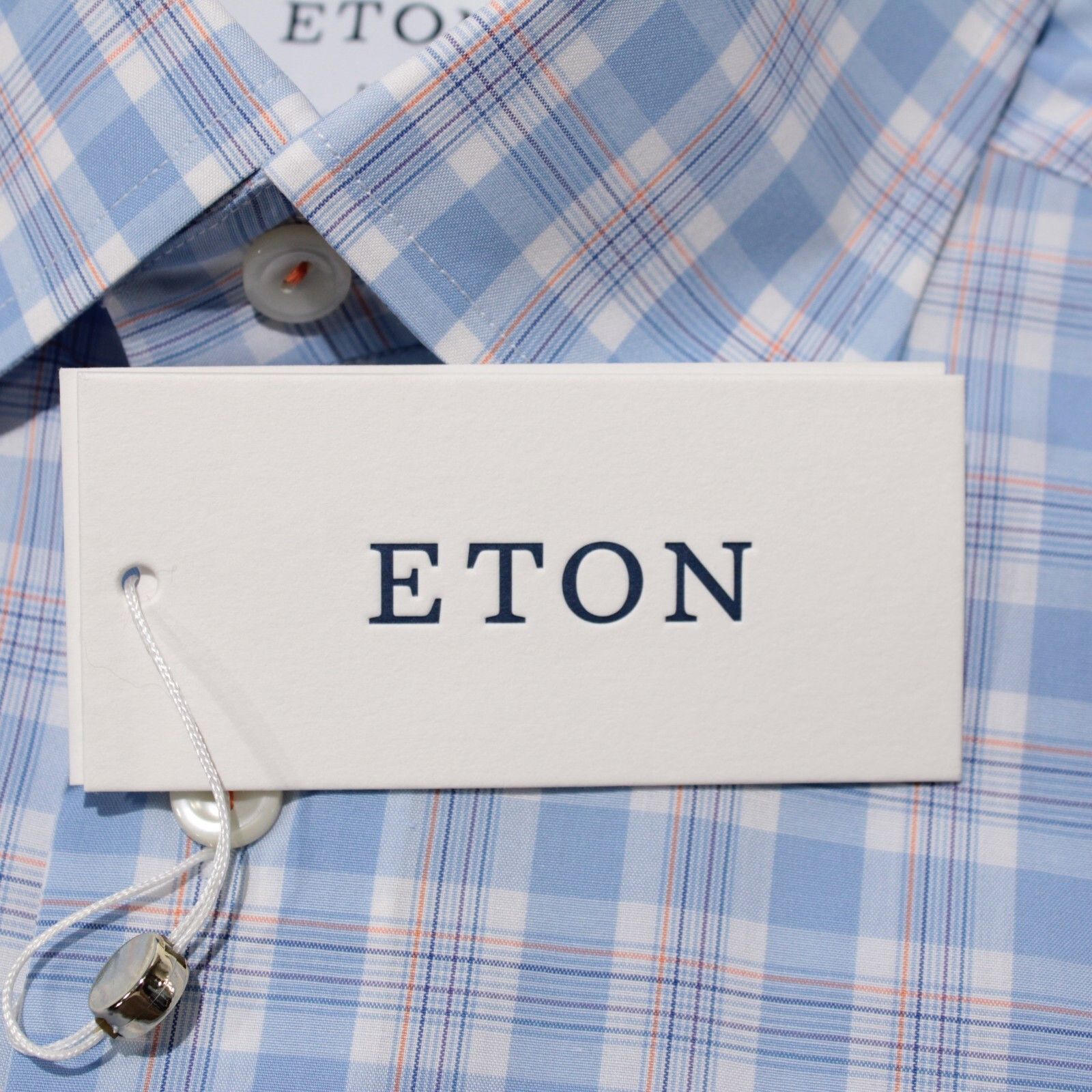 Eton Eton New with tags Shirt Size S US In Blue Size US S / EU 44-46 / 1 - 2 Thumbnail