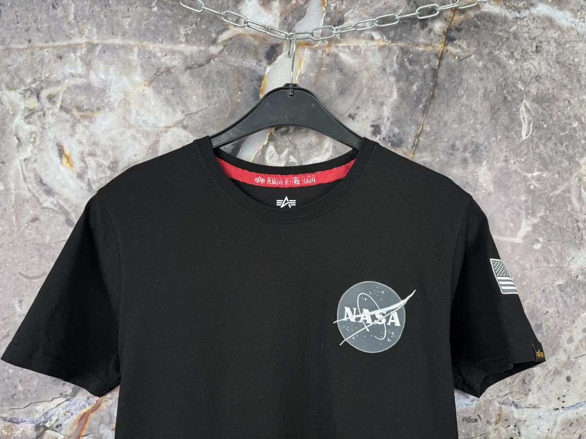 Alpha Industries × NASA Men’s Alpha Industries NASA T-Shirt Streetwear Size Medium Size US M / EU 48-50 / 2 - 2 Thumbnail