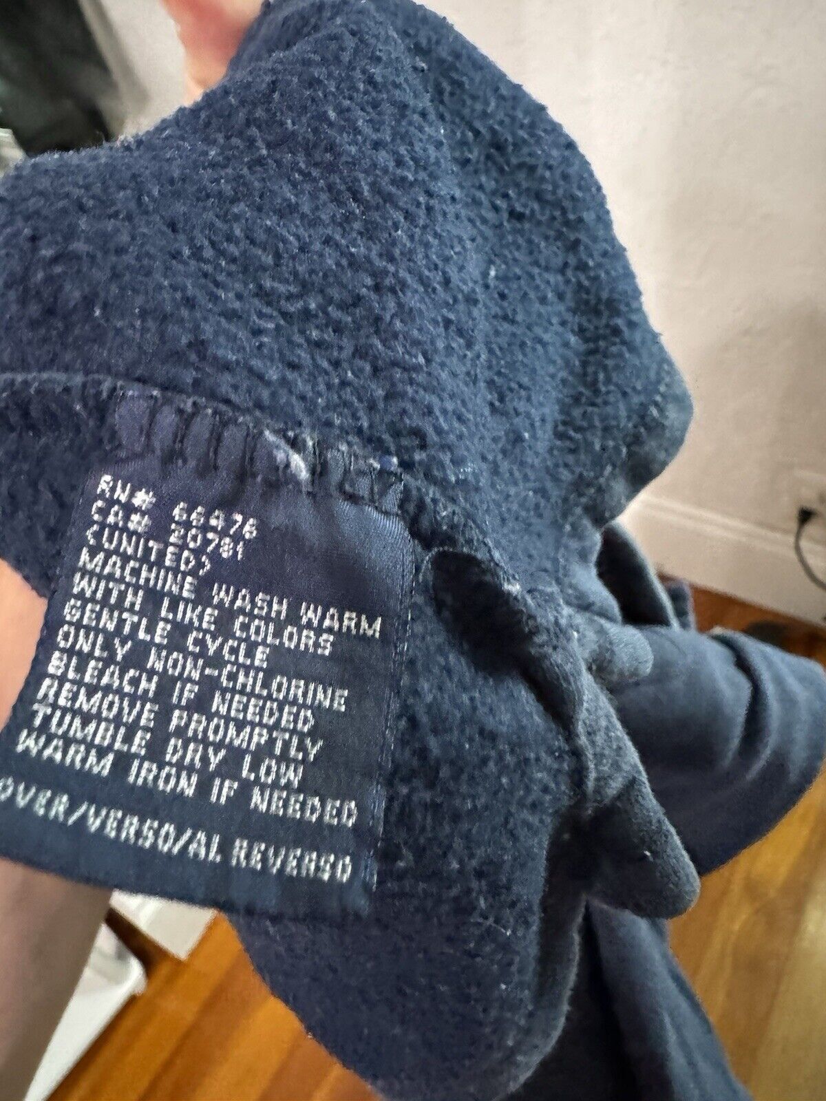 Tommy Hilfiger × Tommy Jeans Tommy Hilfiger Hoodie Navy Blue Green Large Vintage Size US L / EU 52-54 / 3 - 8 Thumbnail