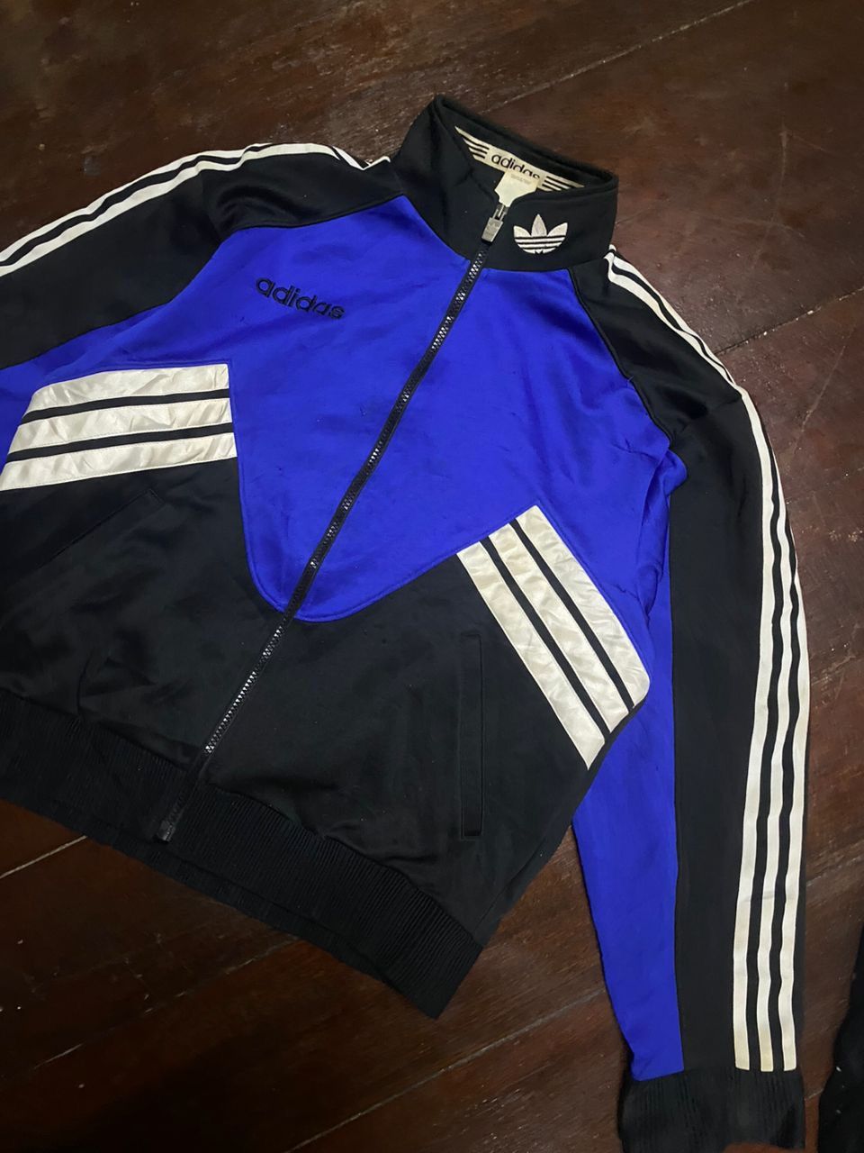 Adidas × Vintage Vintage adidas sweater jacket Size US L / EU 52-54 / 3 - 4 Thumbnail