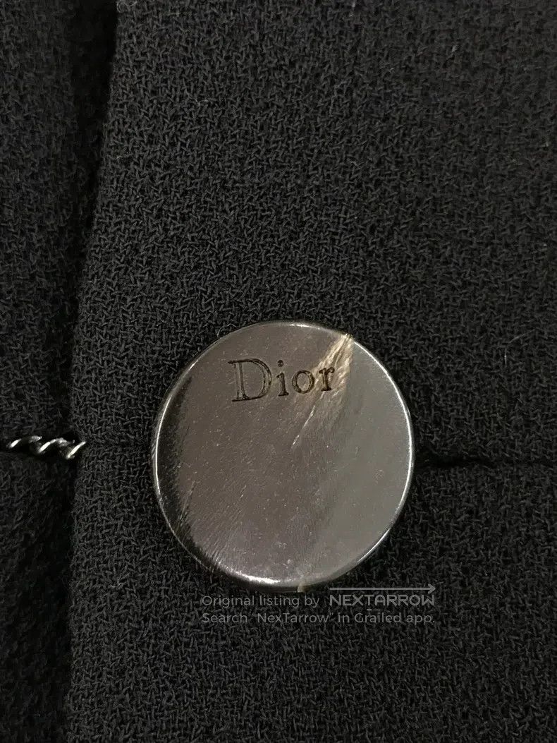 Dior Dior Black wool dress jacket Size XS / US 0-2 / IT 36-38 - 3 Thumbnail