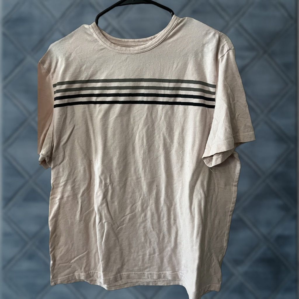 Lee Lee Men's Large Pink Solid Short Sleeve Crew Neck T-Shirt Cotton Blend Size US L / EU 52-54 / 3 - 1 Thumbnail