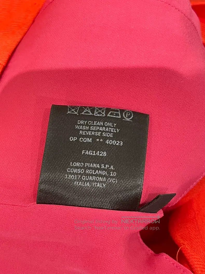 Loro Piana Loro Piana Orange Sleeveless Dress Size S / US 4 / IT 40 - 7 Thumbnail