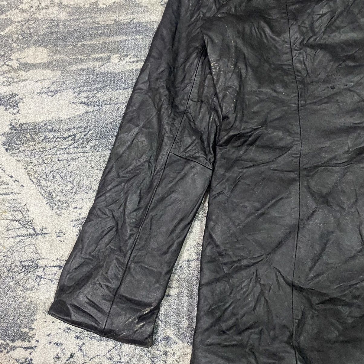 Genuine Leather × Vintage Vintage Shin Young Leather Jacket Size US M / EU 48-50 / 2 - 13 Thumbnail