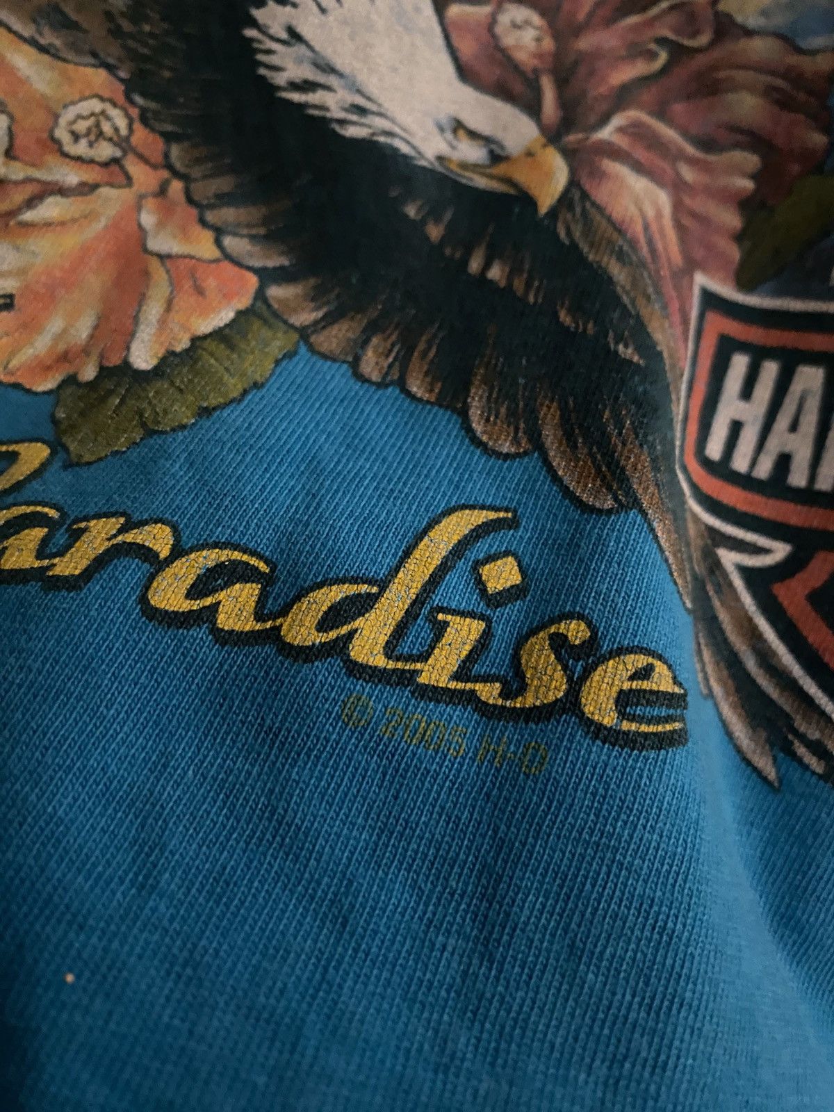 Harley Davidson vtg Harley Davidson Honolulu, Hawaii T shirt Size US L / EU 52-54 / 3 - 4 Thumbnail