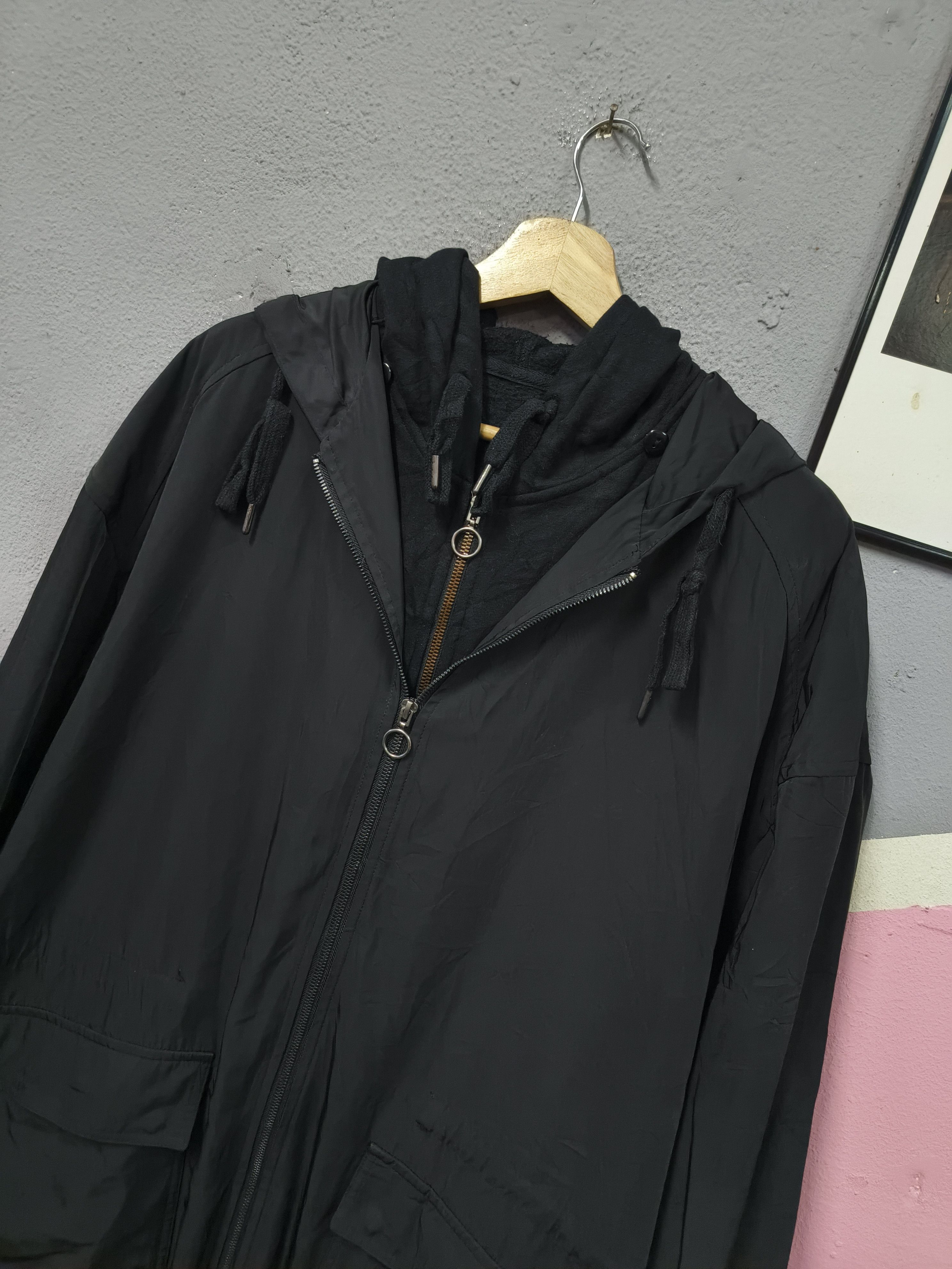 Zara ZARA MAN BLACK PARKA JACKET HOODED Size US L / EU 52-54 / 3 - 4 Thumbnail