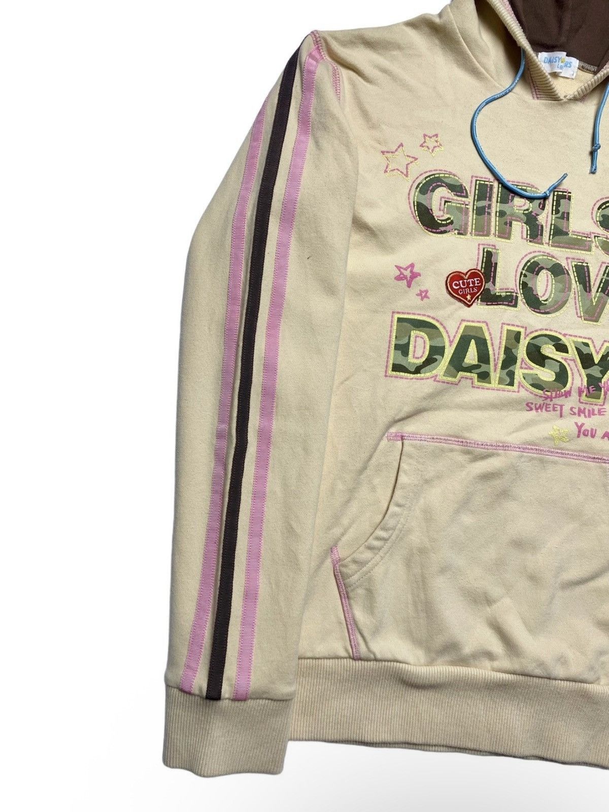 Angel Blue Daisy Lovers Hoodie Size S / US 4 / IT 40 - 4 Thumbnail