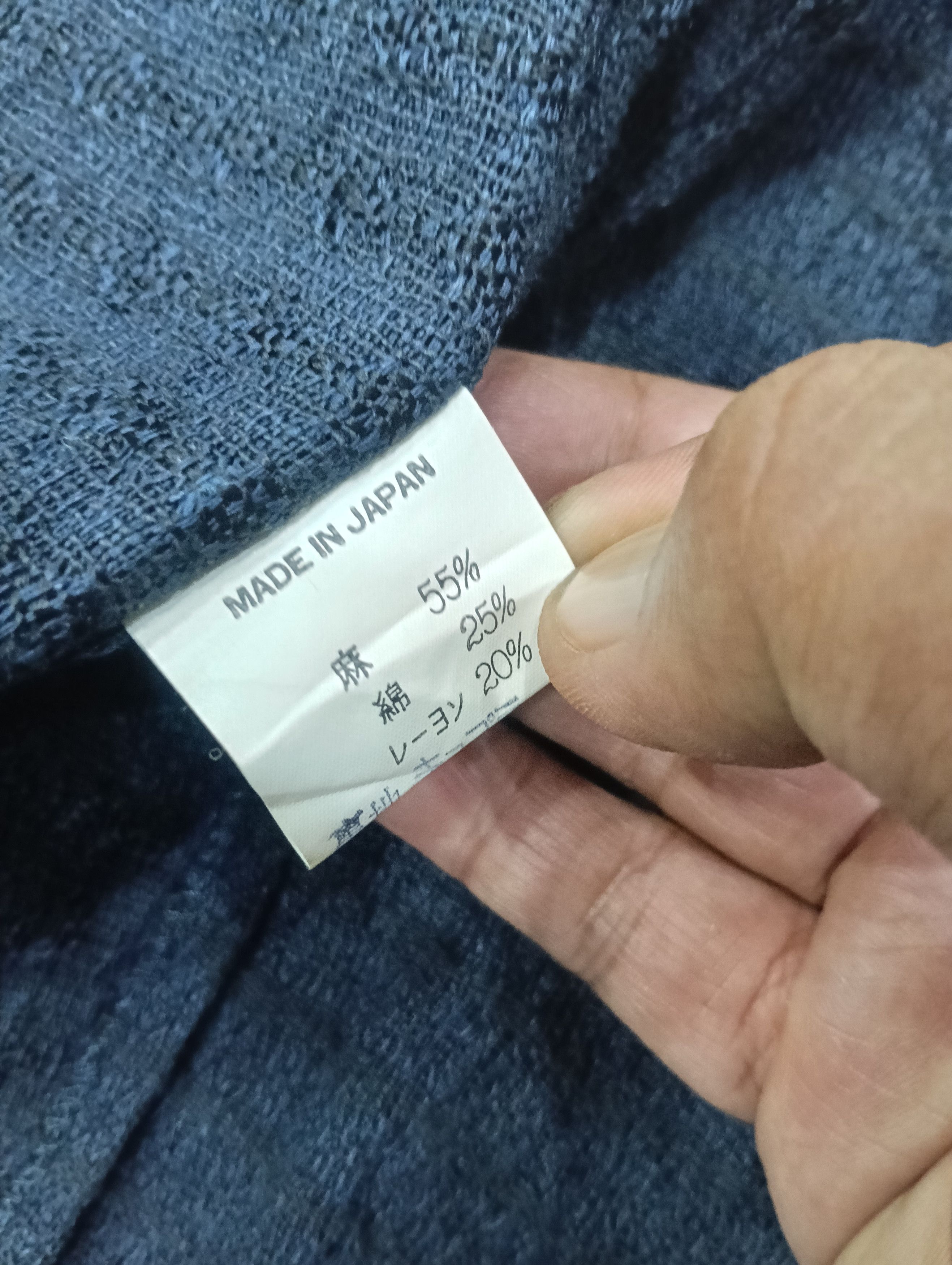 Y's Vintage Y'S Yohji Yamamoto Like Blazer Jacket Size 52L - 9 Thumbnail