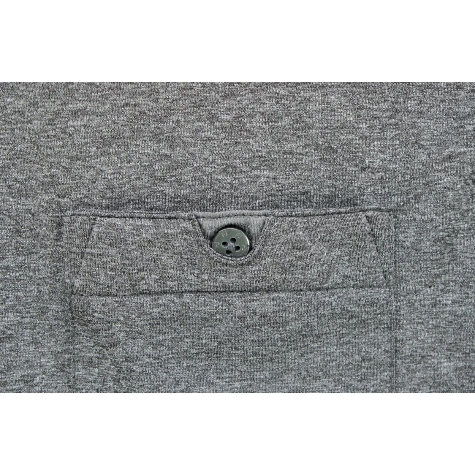 Footjoy FootJoy Performance Polo Shirt Mens M Gray Purple Trim Crown Golf FJ Preppy Polo Size US M / EU 48-50 / 2 - 3 Thumbnail