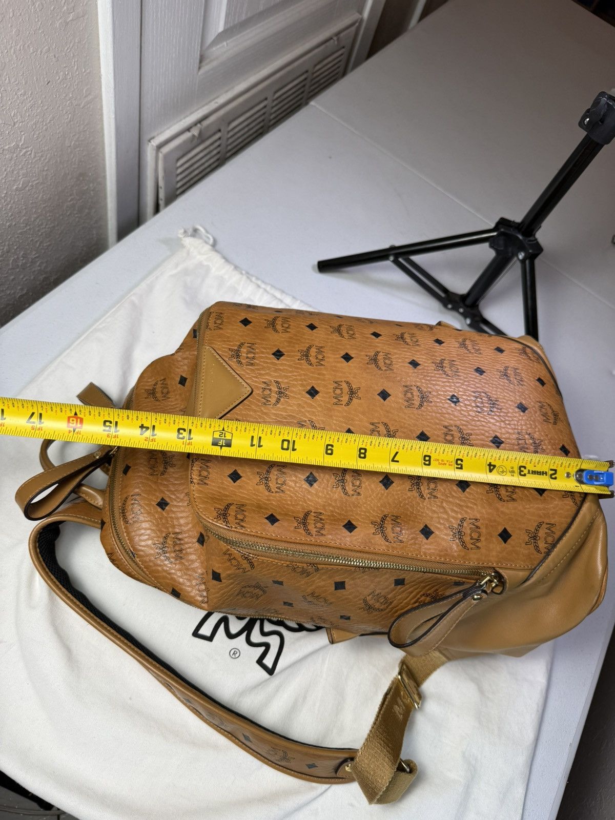 MCM MCM Duke Visetos Backpack | Lot Size ONE SIZE - 8 Thumbnail