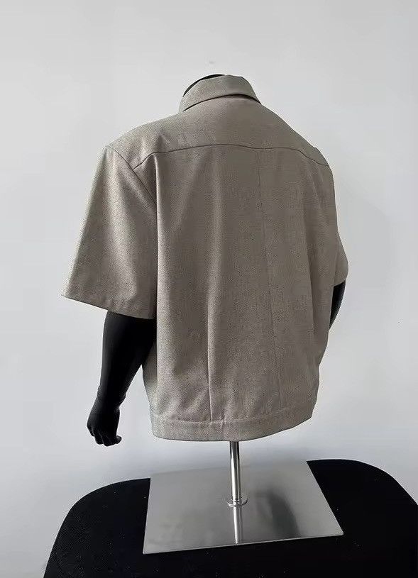 Other Casual Loose Short Sleeve Basic Beige T Shirt Size US XL / EU 56 / 4 - 5 Thumbnail