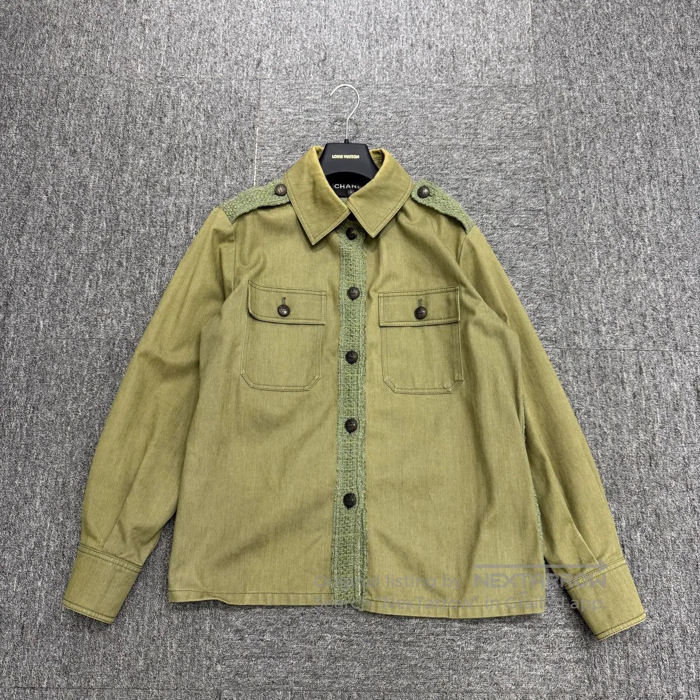 Chanel Chanel Cowboy-print woolen shirt| Size US L / EU 52-54 / 3 - 1 Thumbnail