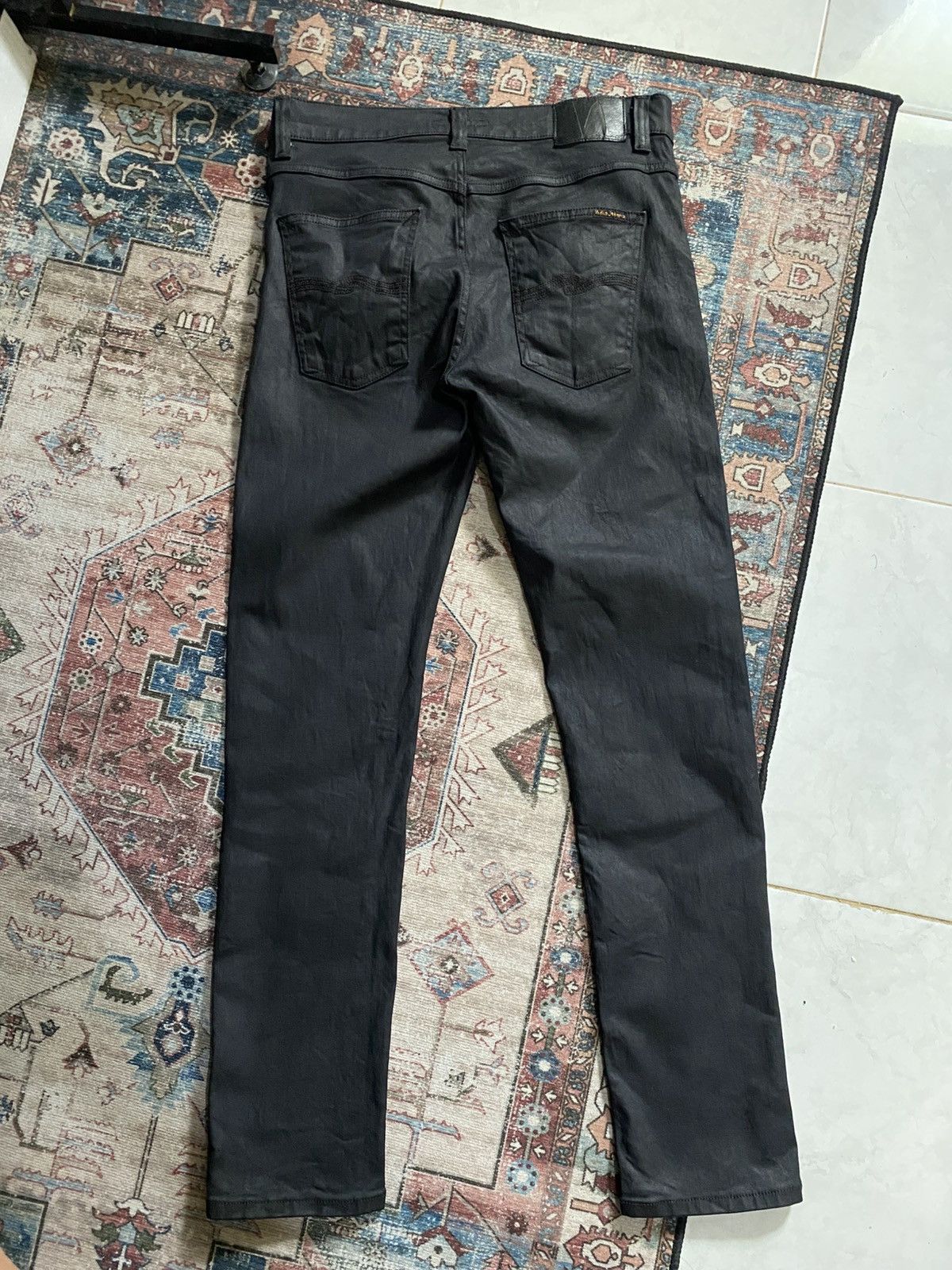Nudie Jeans Nudie Jeans lean dean back 2 black Size US 32 / EU 48 - 1 Thumbnail
