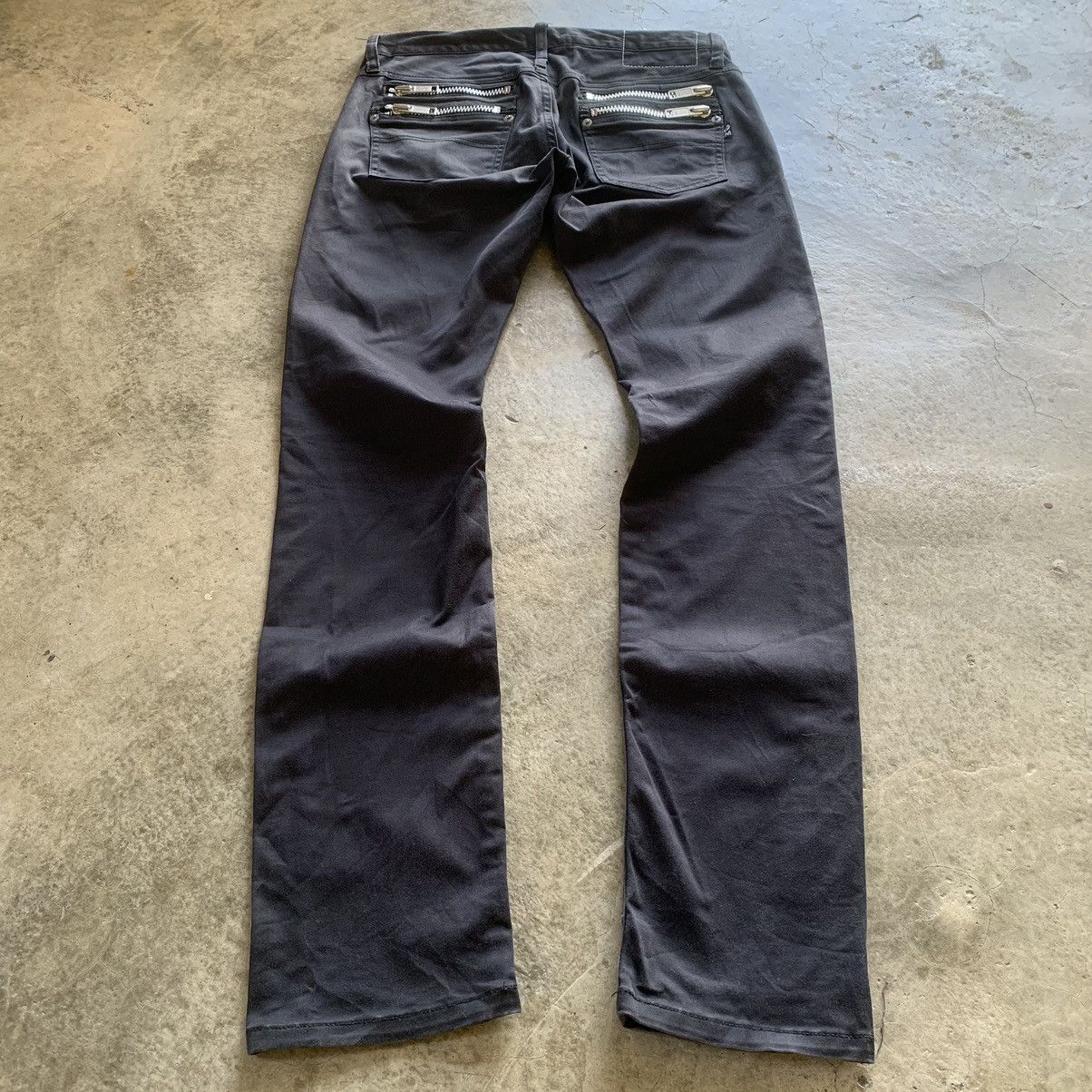 Morgan Homme Morgan Homme Bondage Zipper Jeans Size US 31 - 8 Thumbnail