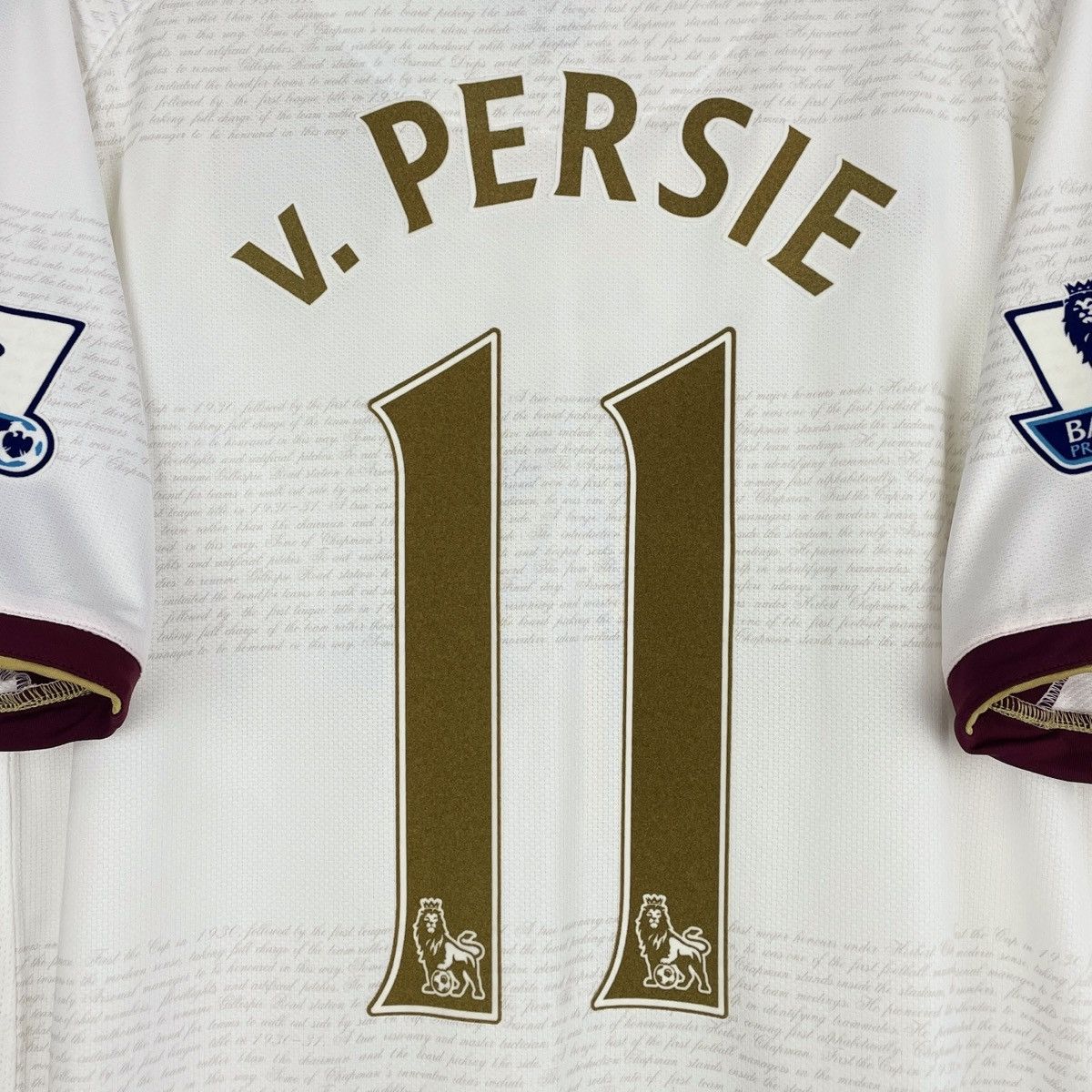 Nike Arsenal Robin van Persie Away Nike Jersey Shirt 2007/2008 Size US XL / EU 56 / 4 - 15 Thumbnail