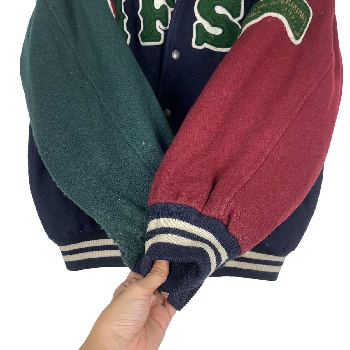 Japanese Brand × McGregor 💥MCGREGOR CITY VARSITY MULTICOLOUR JACKET Size US L / EU 52-54 / 3 - 12 Thumbnail