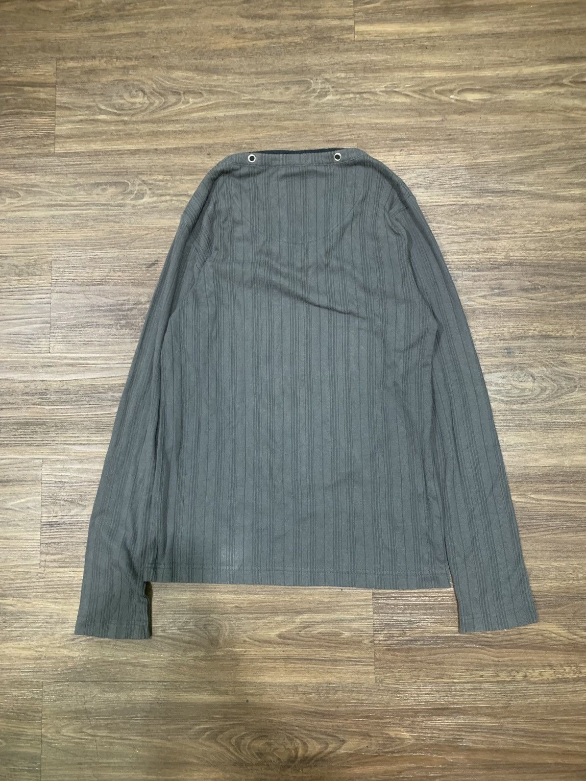 Japanese Brand Japanese Body Wave DOUBLE LAYER LONG SLEEVE TEE LGB STYLE Size US L / EU 52-54 / 3 - 8 Thumbnail