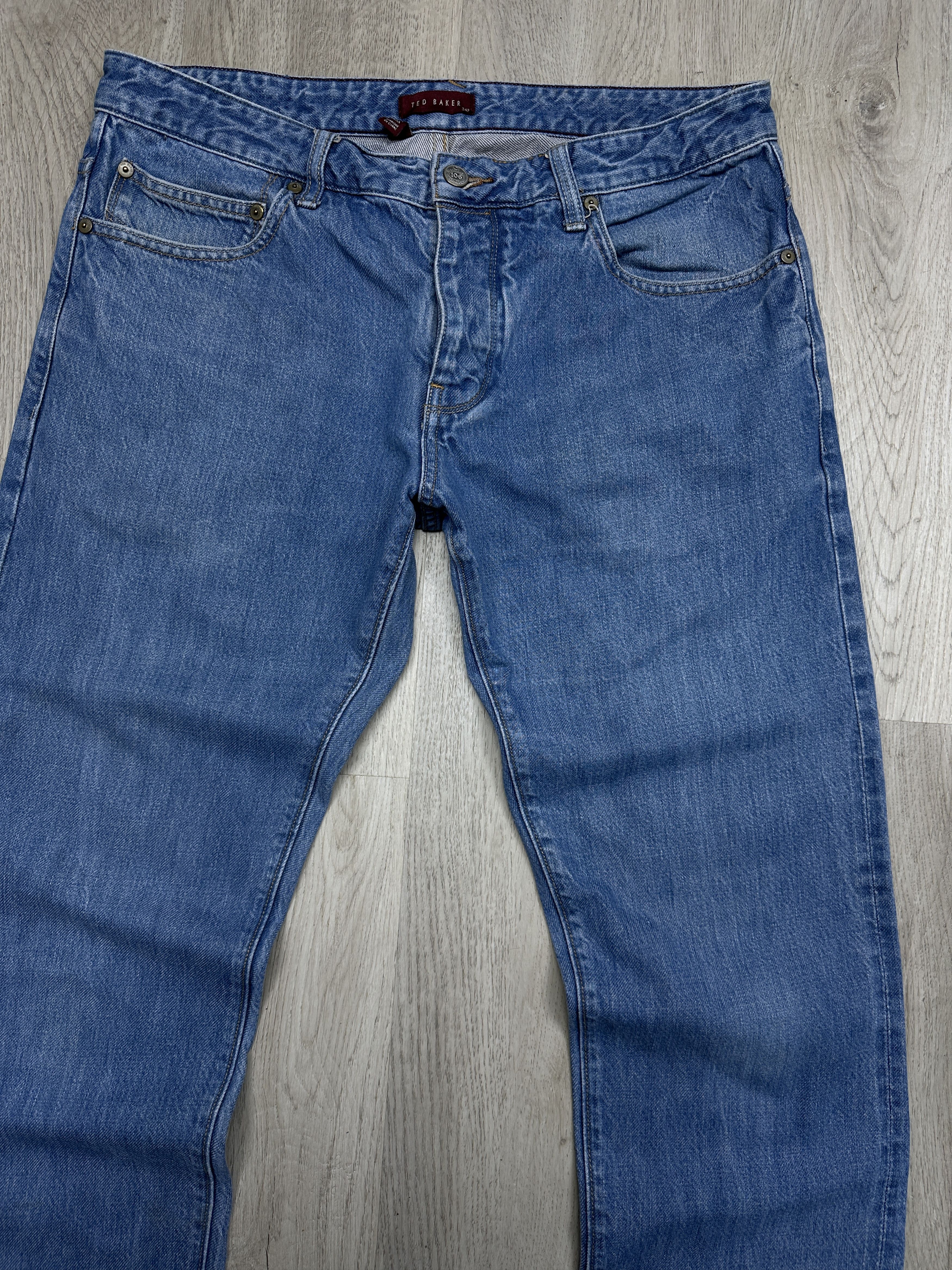 Ted Baker Ted Baker Mens Selvedge Denim Pants Jeans Size US 34 / EU 50 - 4 Thumbnail