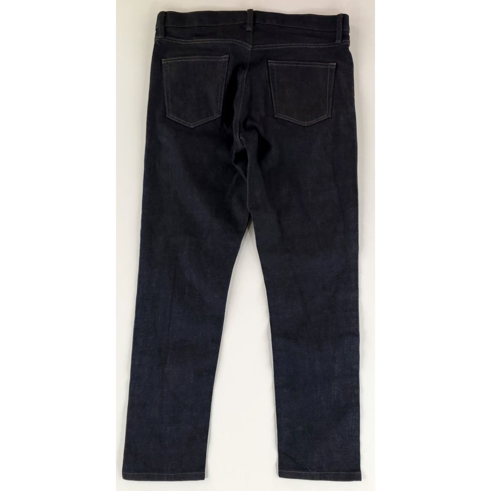 Uniqlo Uniqlo Jeans Selvedge Japanese Kaihara Blue Slim Straight Middle Rise Mens 34x30 Blue Straight 34 Mens Size US 34 / EU 50 - 6 Thumbnail