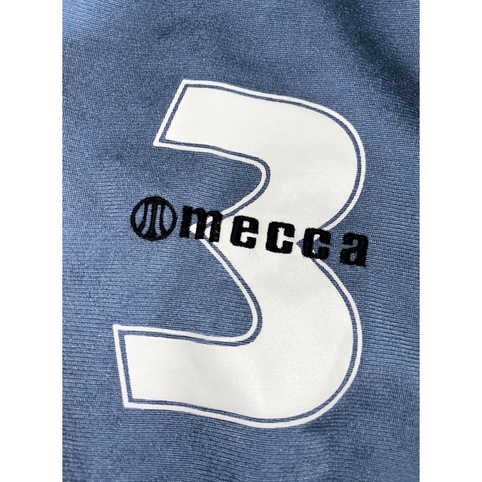 Vintage VINTAGE Mecca USA Jersey Shirt Men XL Black Blue V-Neck Short Sleeve 1990s USA Theme Shirt Mens XL Blue V Neck Short Sleeve Size US XL / EU 56 / 4 - 3 Thumbnail