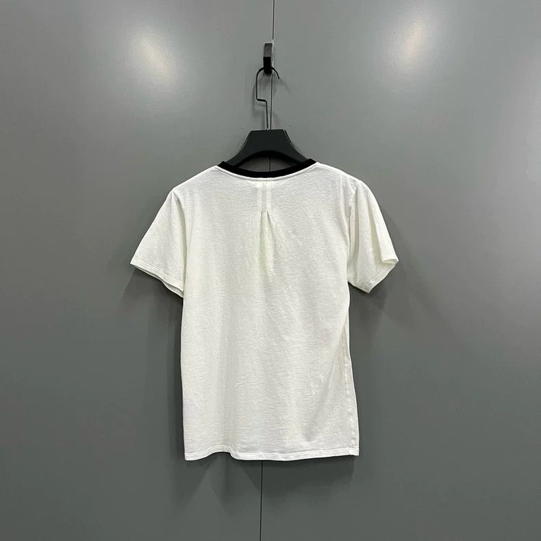 Saint Laurent Paris Saint Laurent ParisLOVE Star Print Short Sleeve 2504-Nexta Size US XS / EU 42 / 0 - 2 Thumbnail