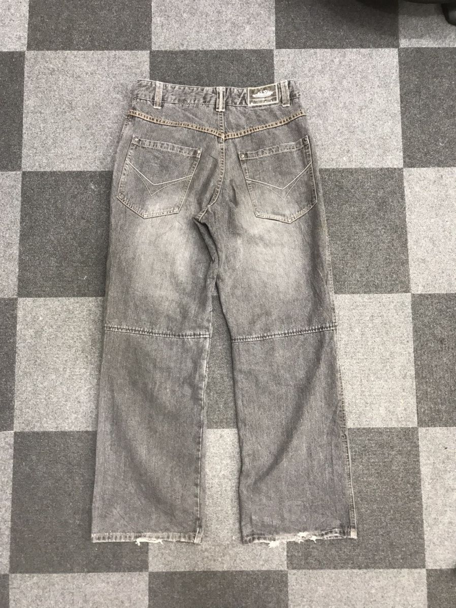 Japanese Brand DOUBLE EDGE Double Knee Baggy Light Jeans Size US 30 / EU 46 - 8 Thumbnail
