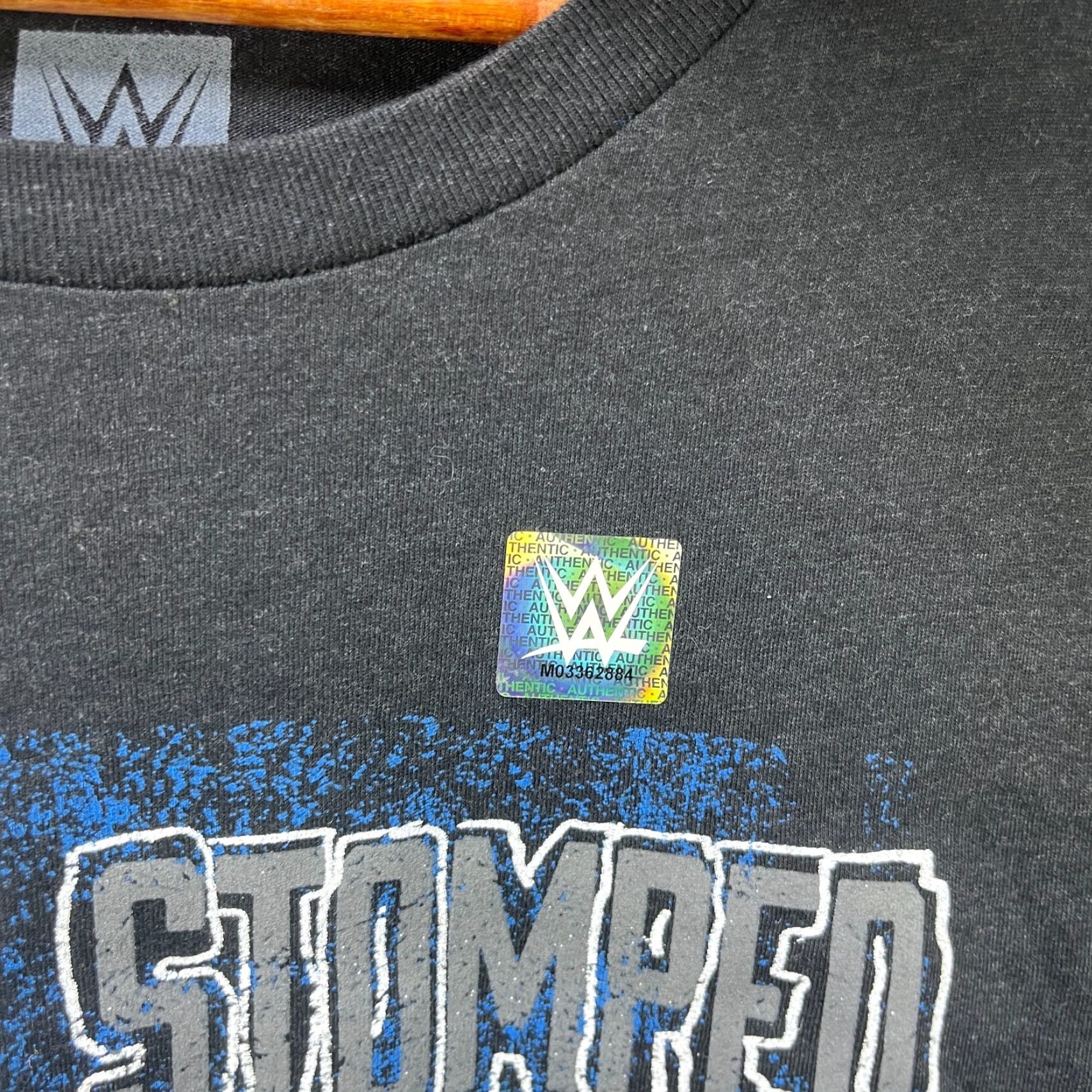 Vintage Seth Rollins WWE Flames Shirt XL Men T-Shirt Black WWE Flames Shirt XL Men Size US XL / EU 56 / 4 - 4 Thumbnail