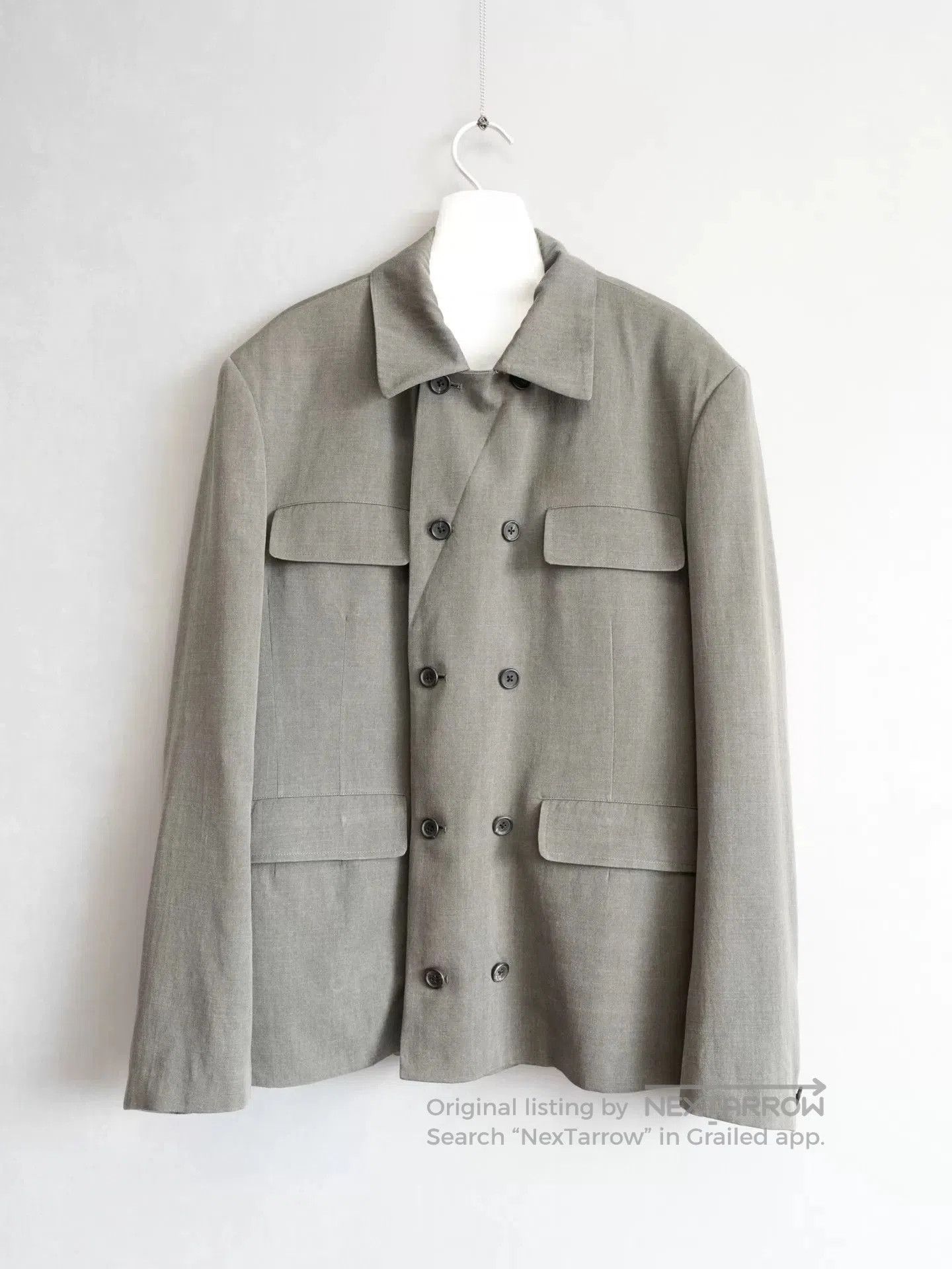 Yohji Yamamoto double. Size US M / EU 48-50 / 2 - 2 Thumbnail