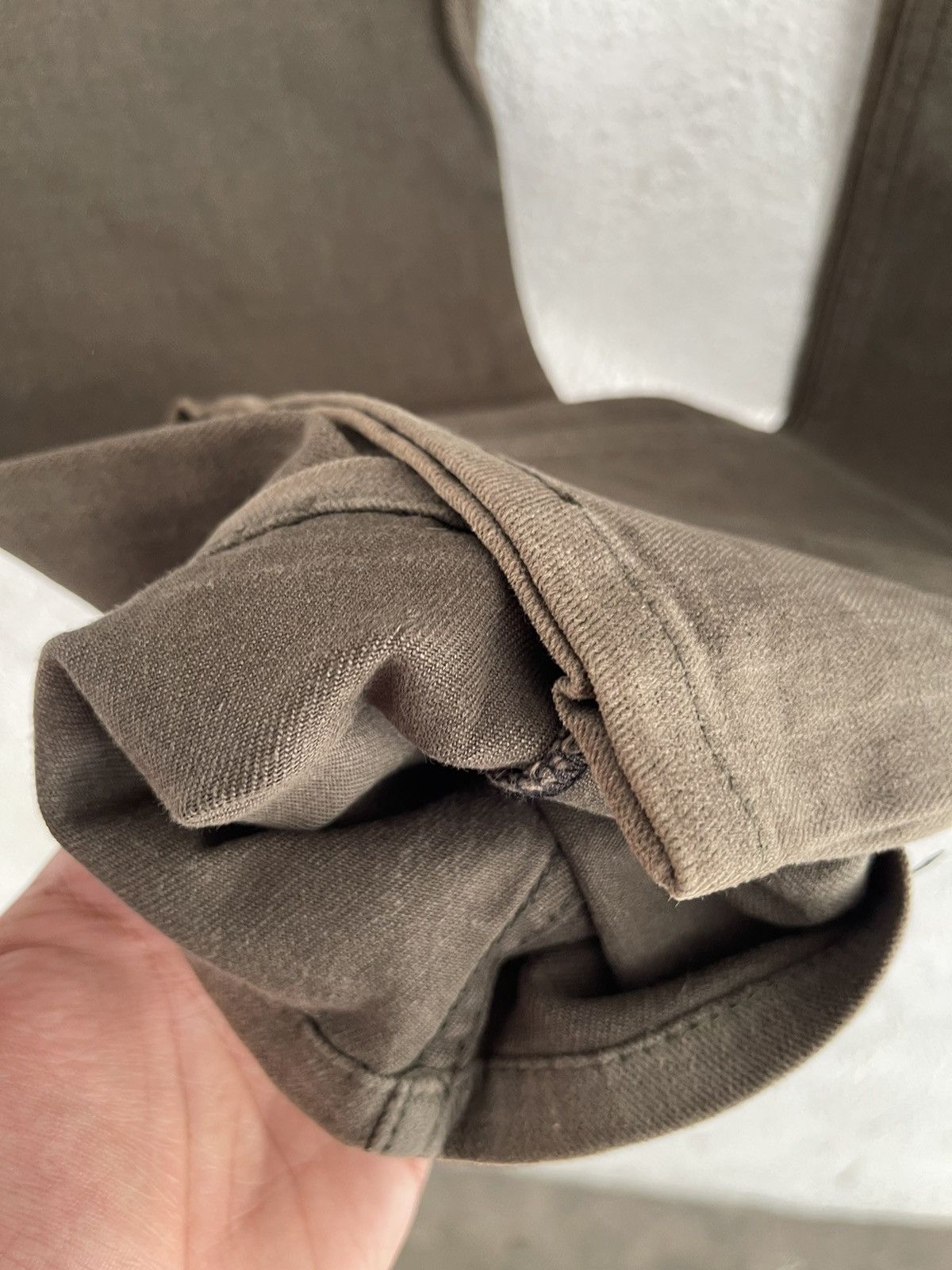 Helmut Lang Helmut Lang Fabric Dirty Pants Size US 34 / EU 50 - 4 Thumbnail