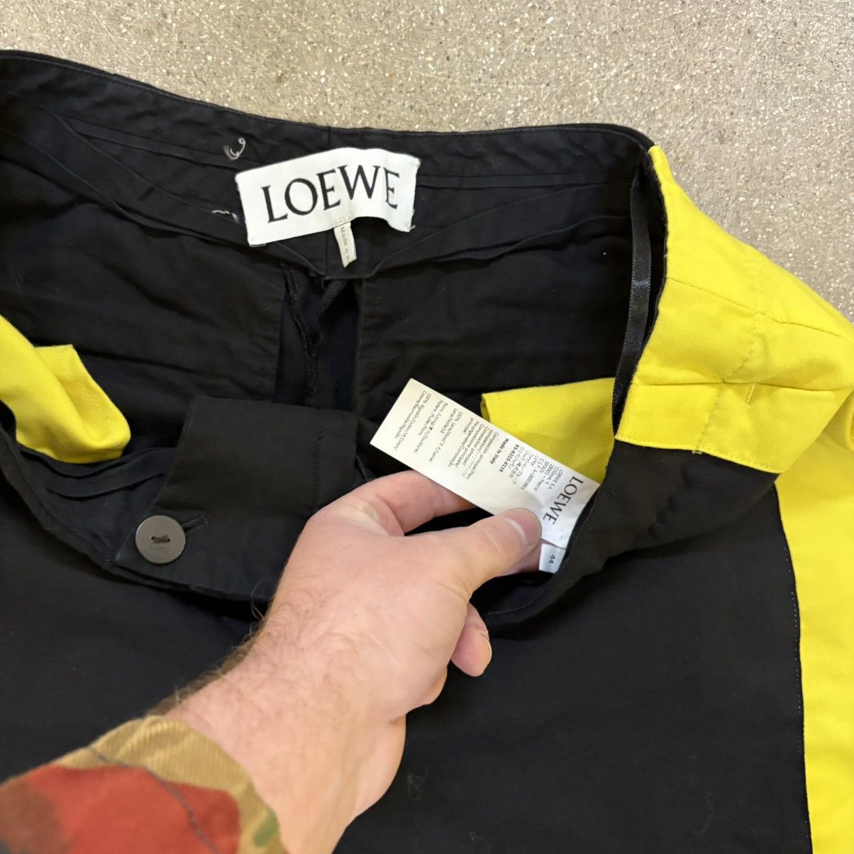 Loewe Leoww black and yellow stripe pants Size US 32 / EU 48 - 4 Thumbnail