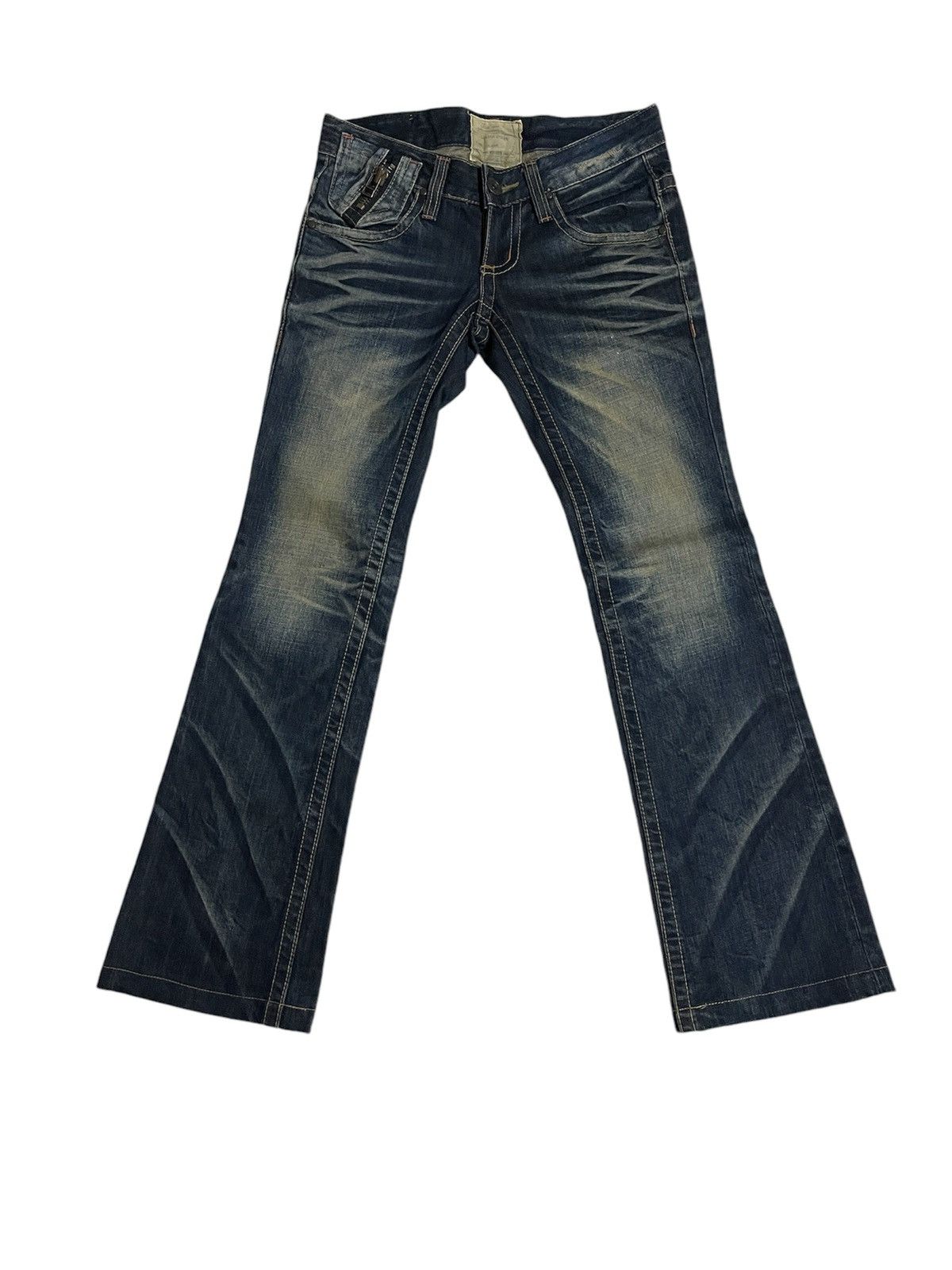Japanese Brand Lolita Jeans Washed Flared Size US 30 / EU 46 - 15 Thumbnail
