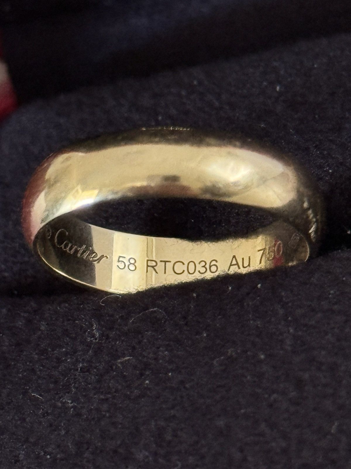 Cartier Cartier 18K Gold Ring Size ONE SIZE - 2 Thumbnail