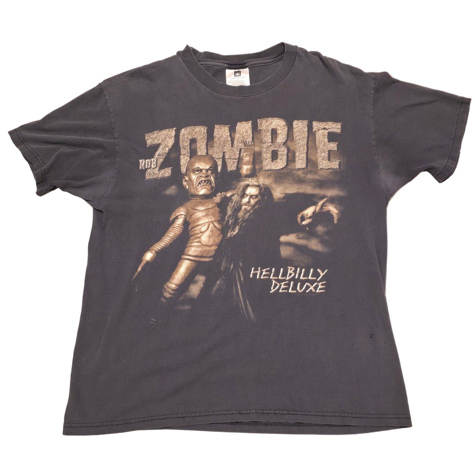 Vintage Vintage 1998 Rob Zombie Hellbilly Deluxe Tour Shirt Size US M / EU 48-50 / 2 - 1 Thumbnail