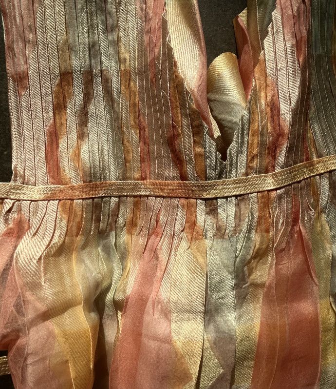 Issey Miyake ISSEY MIYAKE FETE Pleated Diamond-Pattern Dress Size L / US 10 / IT 46 - 8 Thumbnail