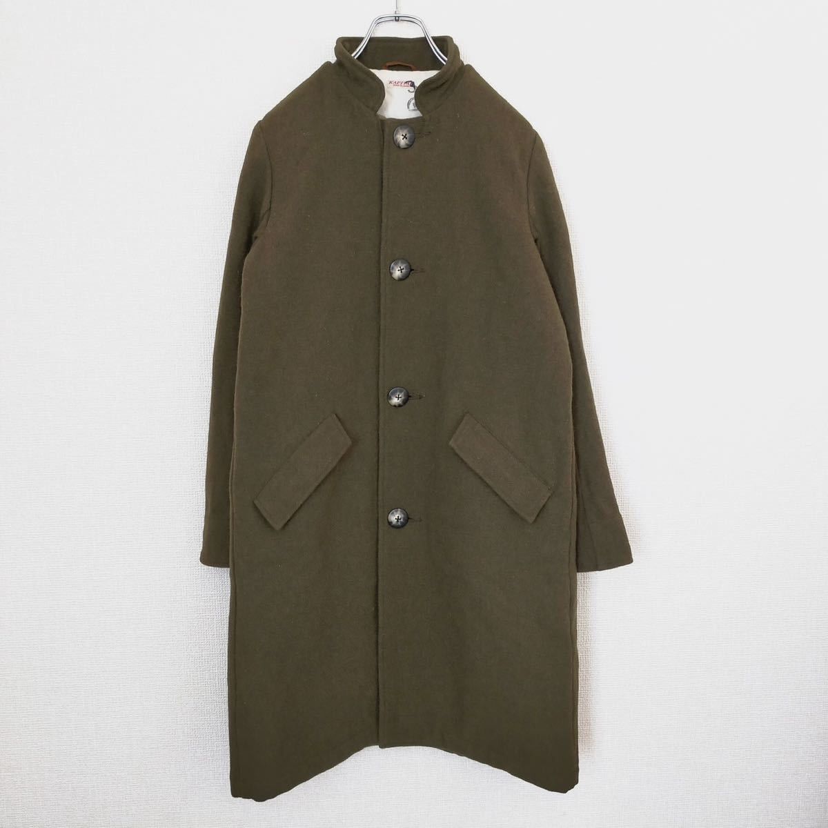 image of Kapital Wool Coat in Green, Women's (Size XS)