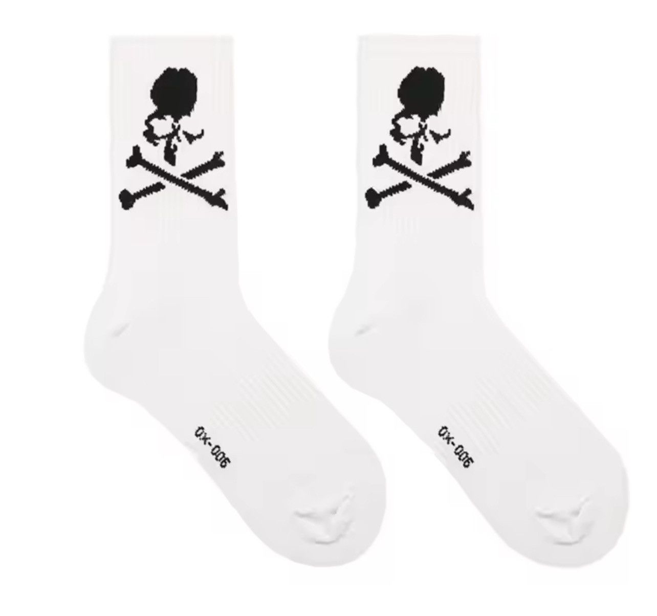 Converse × Happy Socks Hip Hop Skateboard Middle Tube Cotton Socks (1 pairs) Size ONE SIZE - 1 Thumbnail