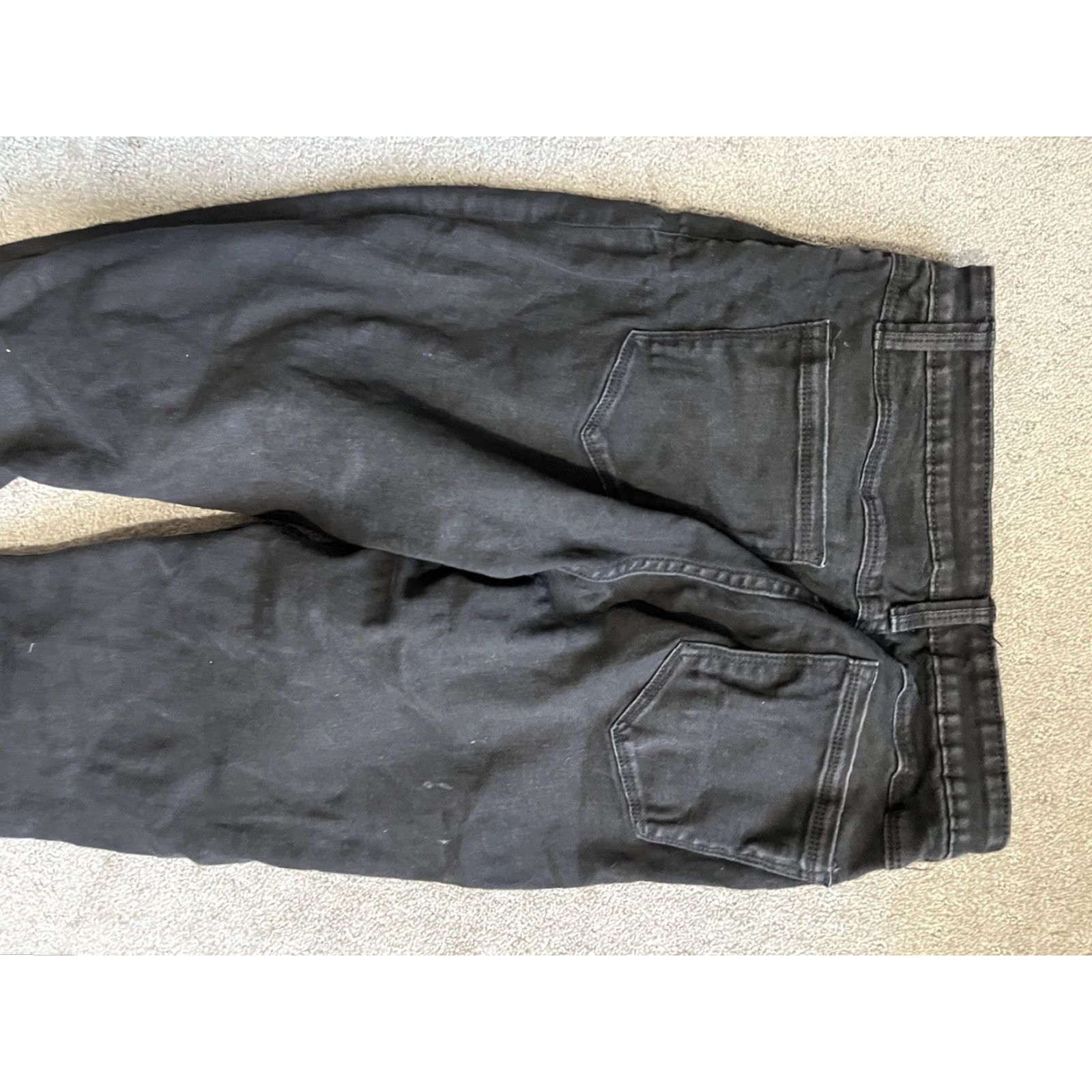 Buffalo David Bitton Buffalo David Bitton Jess Jeans Womens 6 Regular 28 Black Distressed 5-Pocket Denim Skinny Modern Classic Size 28" / US 6 / IT 42 - 4 Thumbnail