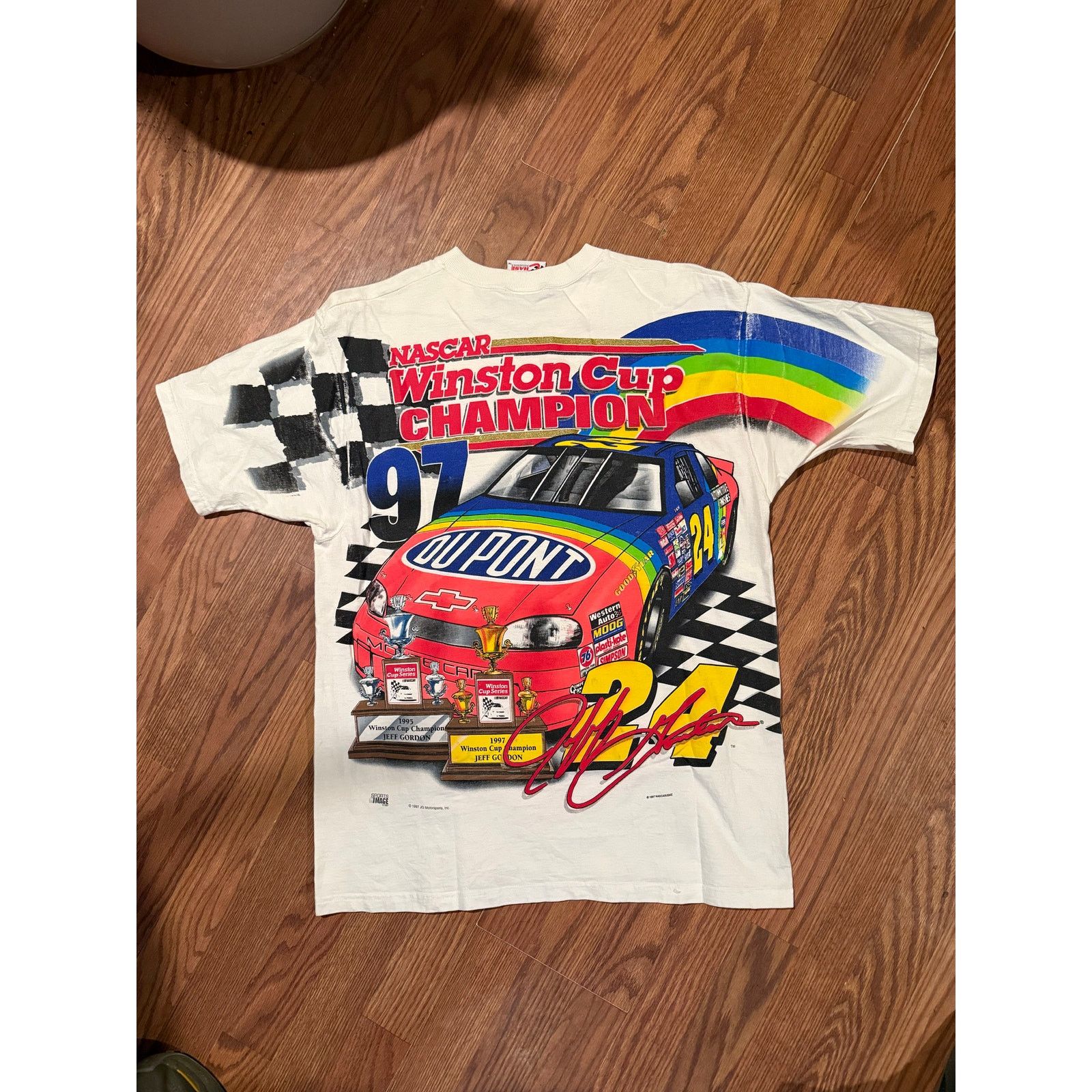 Chase Authentics 1997 Chase Authentic Jeff Gordon Champion AOP Size US L / EU 52-54 / 3 - 9 Thumbnail