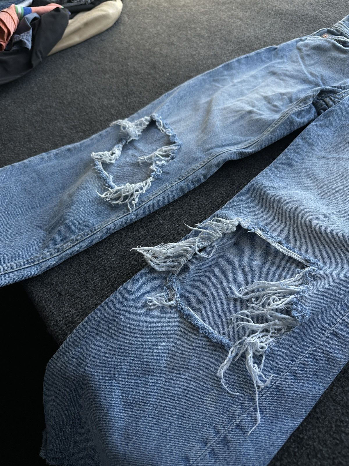 Free People 🚨 FREE PEOPLE WE THE FREE AVANT GARDE GOTHIC WOMEN JEANS Size 25" / US 0 / IT 36 - 3 Thumbnail