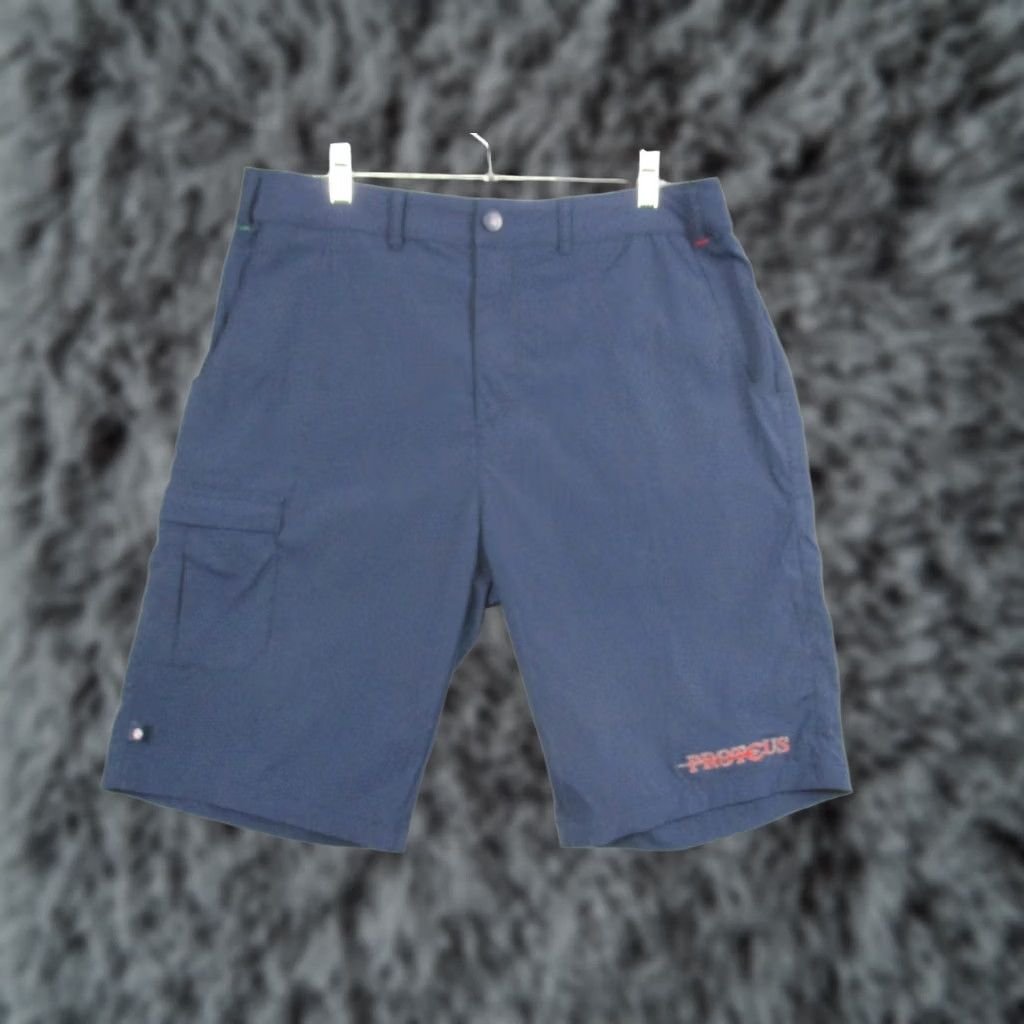 Vintage Dubarry Aquatech Cargo Shorts Mens 34 Navy UPF 50 Quick Dry Stretch Outdoor Pocketed Mens Regular Blue 90s Size US 34 / EU 50 - 1 Thumbnail