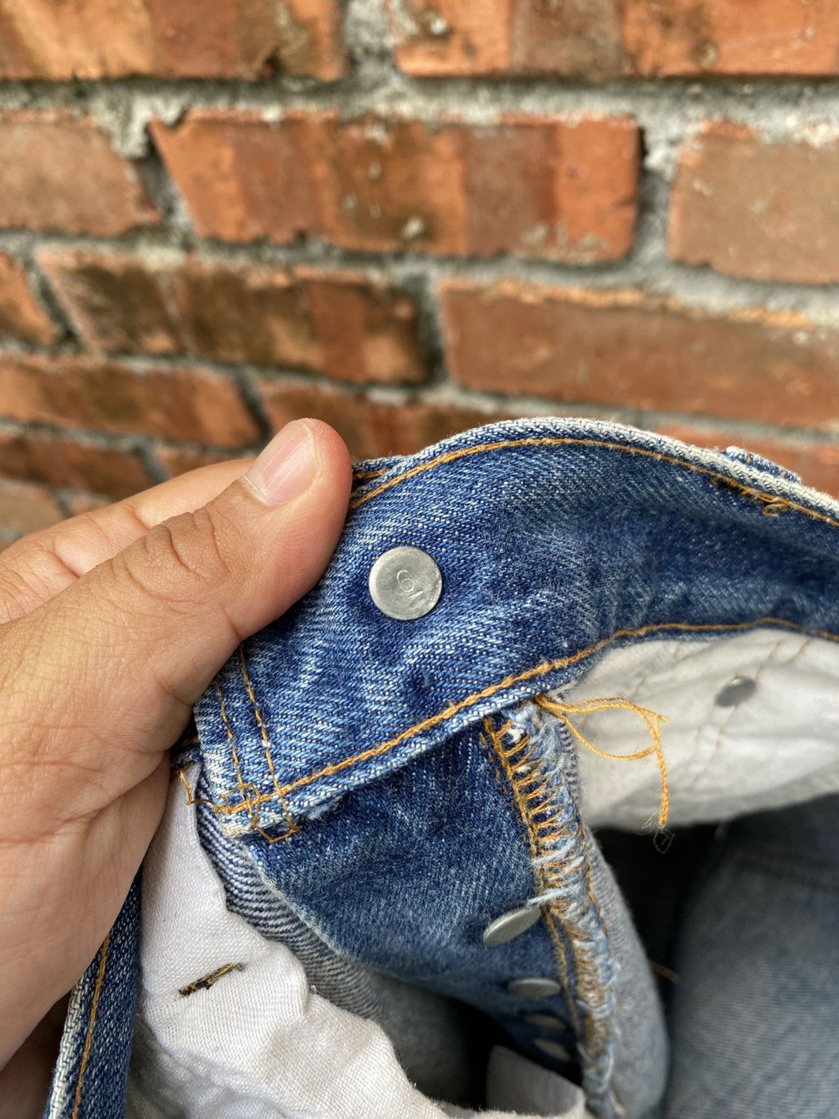 Levi's Vintage Clothing W30x31 Vintage levi's 501 redline 70s single stich USA Size US 30 / EU 46 - 9 Thumbnail