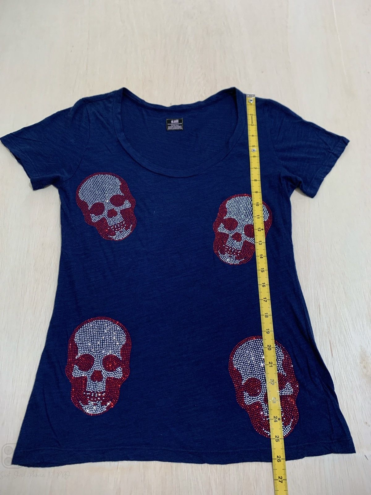 Hysteric Glamour × Japanese Brand Queen of evil Skull Ifsixwasnine Punk style Tshirt Size US M / EU 48-50 / 2 - 8 Thumbnail