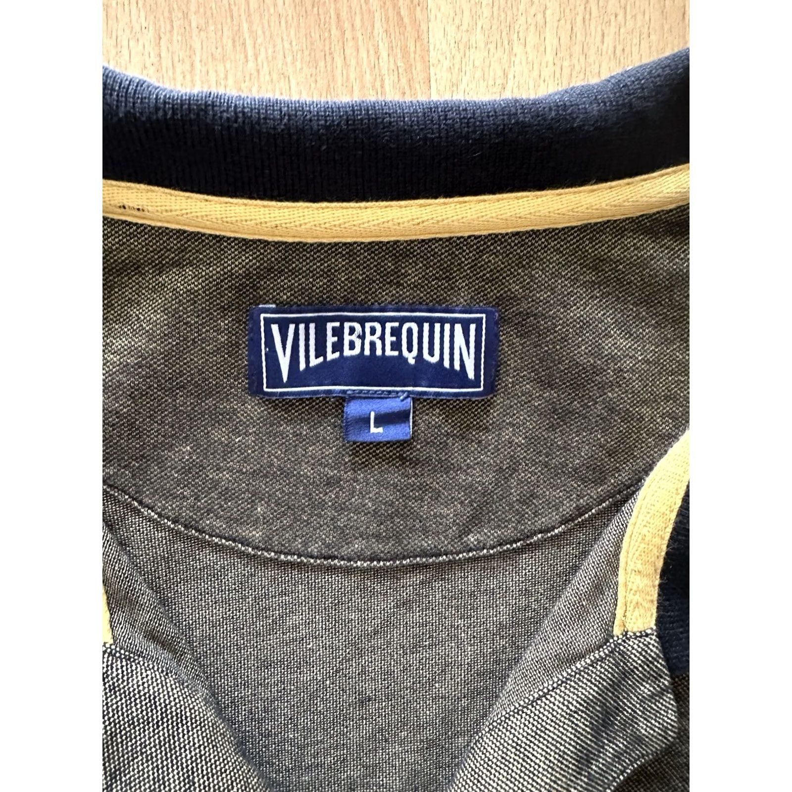 Vilebrequin VILEBREQUIN Polo Shirt Men L Yellow Cotton Short Sleeve Beach Golf Walking Chest 21” Length 28” RARE Size US L / EU 52-54 / 3 - 4 Thumbnail