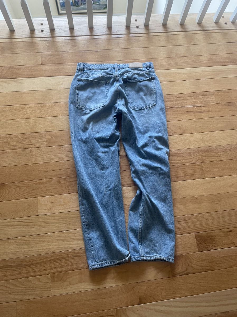 Zara Blue straight y2k jeans Size US 34 / EU 50 - 2 Thumbnail