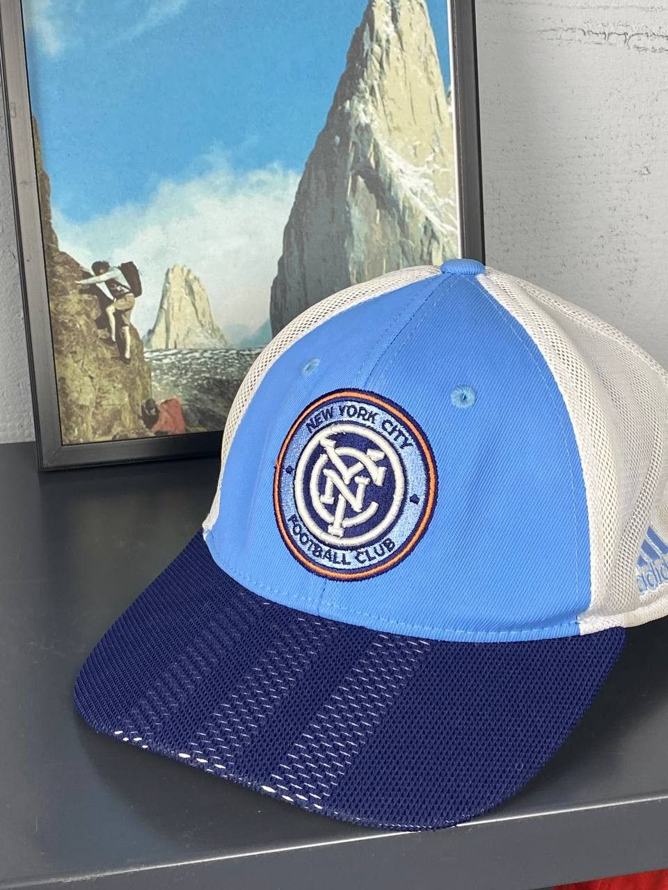 Adidas × Vintage New York City MLS Adidas Soccer Hat Cap Vintage Size ONE SIZE - 2 Thumbnail